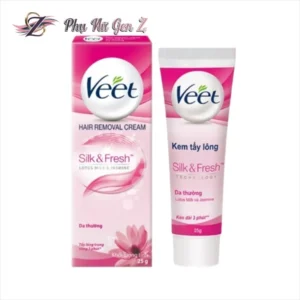 Kem Tẩy Lông Veet Silk & Fresh Dành Cho Da Thường 25g