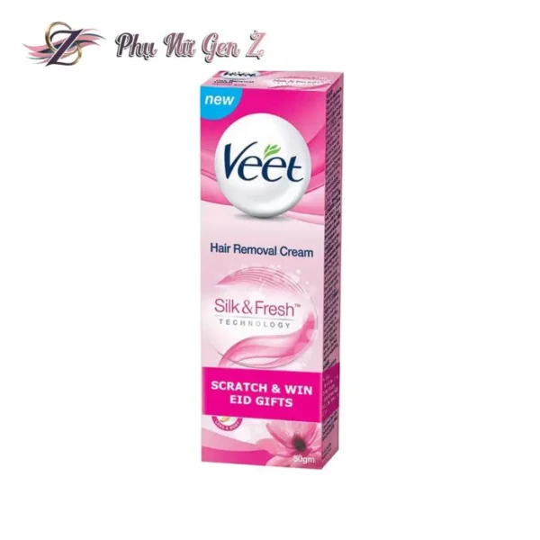 Kem Tẩy Lông Veet Silk & Fresh Dành Cho Da Thường 25g